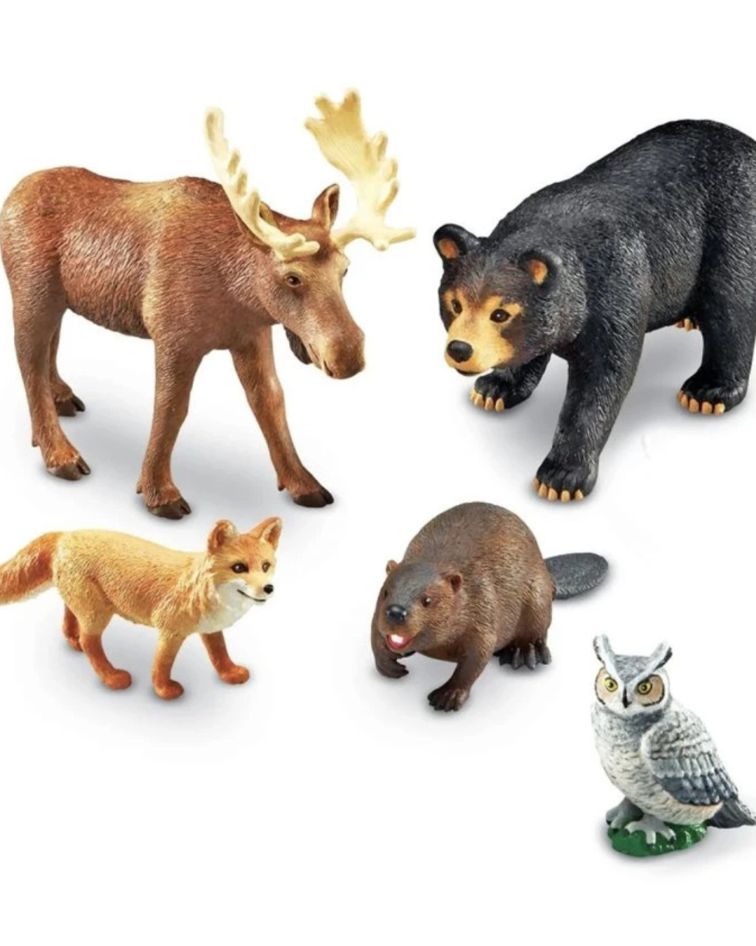 Learning Resources Jumbo Forest Animals Obří lesní zvířátka pro bezpečné poznávání přírody 2